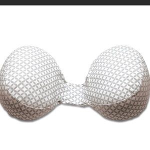 Boppy side sleeper pregnancy pillow - Gray & white